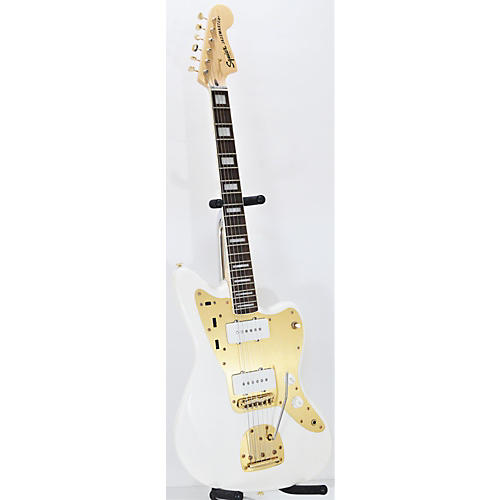 Squier Jazzmaster 40th Anniversary Solid Body Electric Guitar White