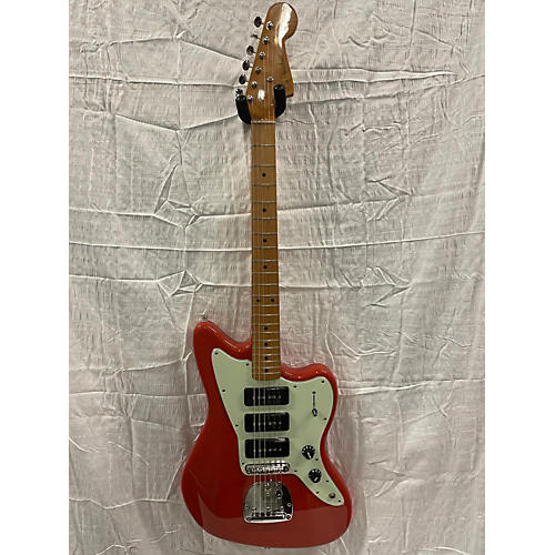 Fender Jazzmaster Solid Body Electric Guitar Fiesta Red