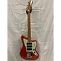 Used Fender Jazzmaster Solid Body Electric Guitar Fiesta Red