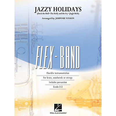 Hal Leonard Jazzy Holidays - Flex-Band Series