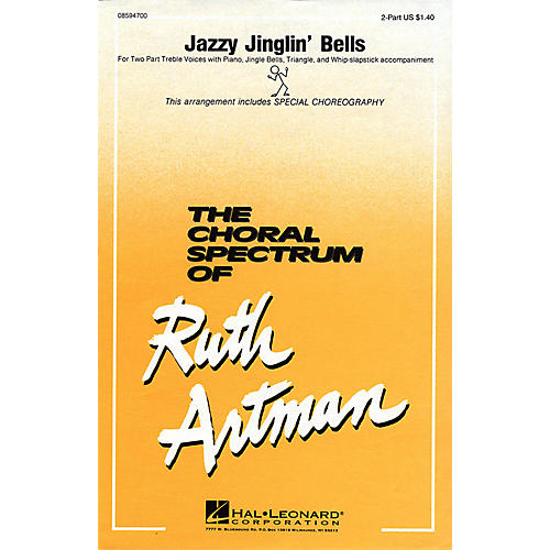 Hal Leonard Jazzy Jinglin' Bells 2-Part arranged by Ruth Artman