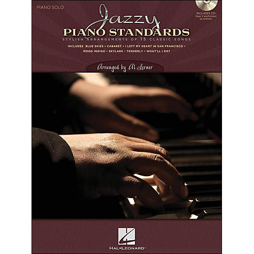 Hal Leonard Jazzy Piano Standards - Lush Solo Arrangements Of 15 Classic Songs (CD/Pkg)