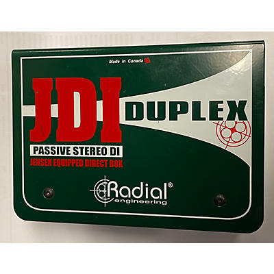 Radial Engineering Jdi Duplex Passive Stereo Di Audio Converter