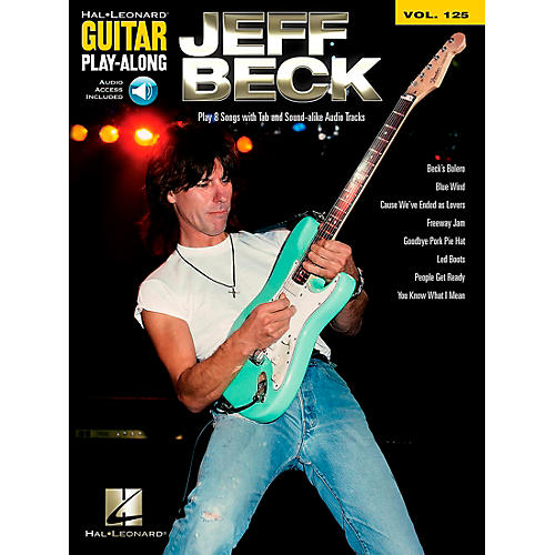 Jeff Beck - Guitar Play-Along Volume 125 Book/Audio Online