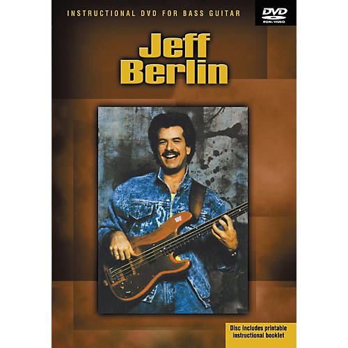 Hal Leonard Jeff Berlin - Instructional DVD for Bass Guitar
