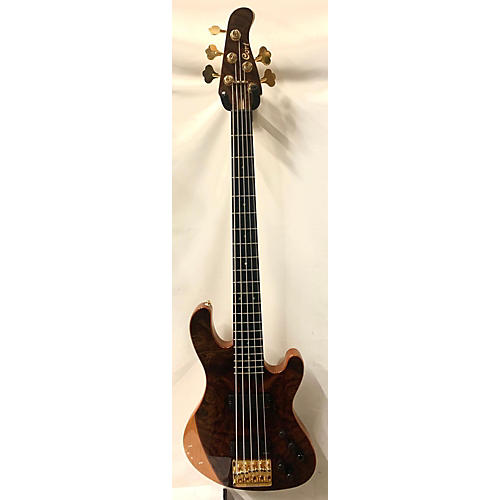 Cort Jeff Berlin Series Rithimic V Electric Bass Guitar Mahogany