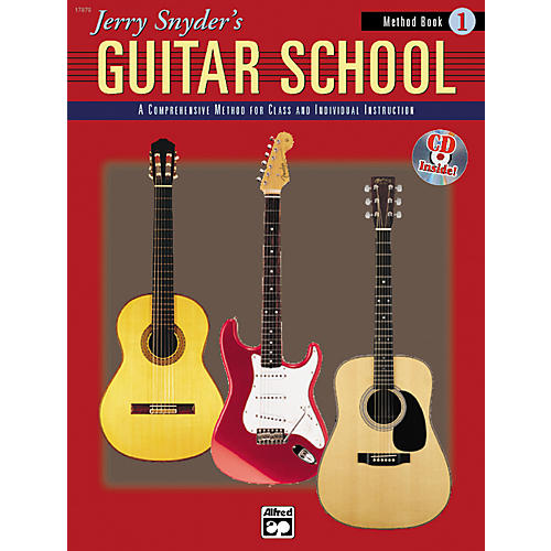 Alfred Jerry Snyder's Guitar School Method Book 1 (Book/CD)
