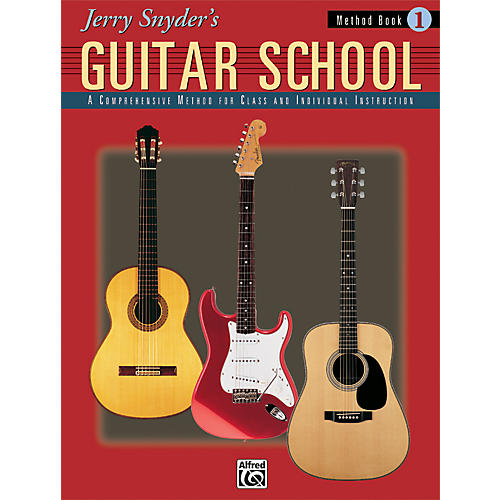 Alfred Jerry Snyder's Guitar School Method Book 1 (Book Online Audio)