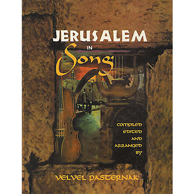 Tara Publications Jerusalem In Song Book with CD