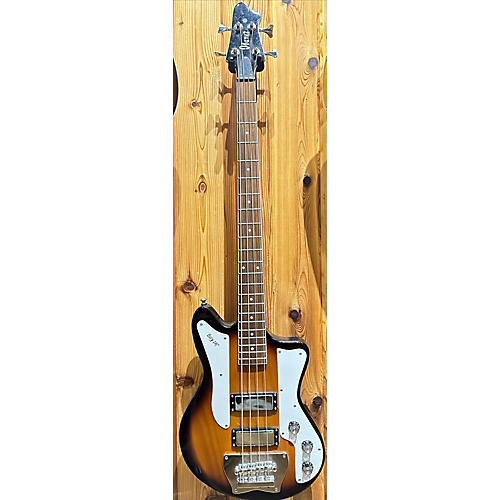 Ibanez Jet King Electric Bass Guitar 2 Color Sunburst
