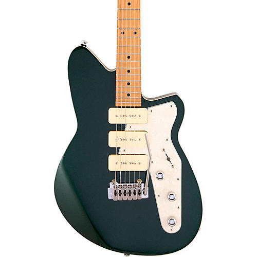 Reverend Jetstream 390 Roasted Maple Fingerboard Electric Guitar Outfield Ivy