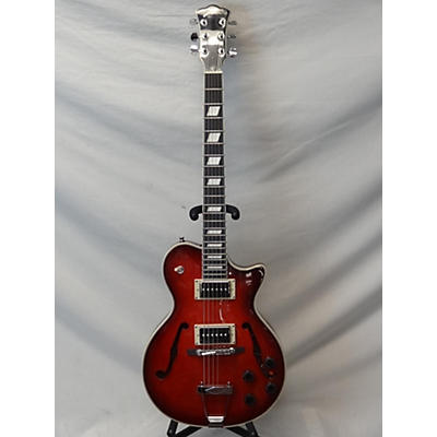 Johnson Jht 100 Delta Rose Wnb Solid Body Electric Guitar