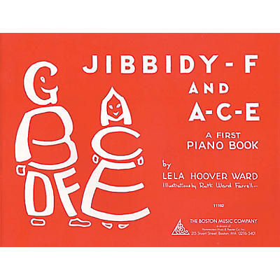 Music Sales Jibbidy-F and A-C-E (A Child's First Piano Book) Music Sales America Series Softcover