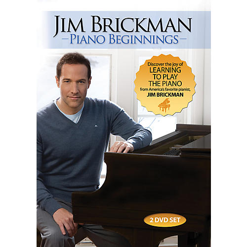 Jim Brickman Piano Beginnings 2 DVDs