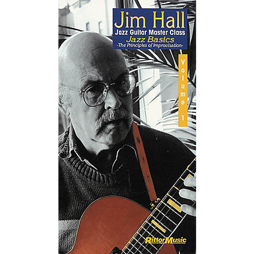 Jim Hall Jazz Guitar Master Class - Volume 1: Jazz Basics (VHS)