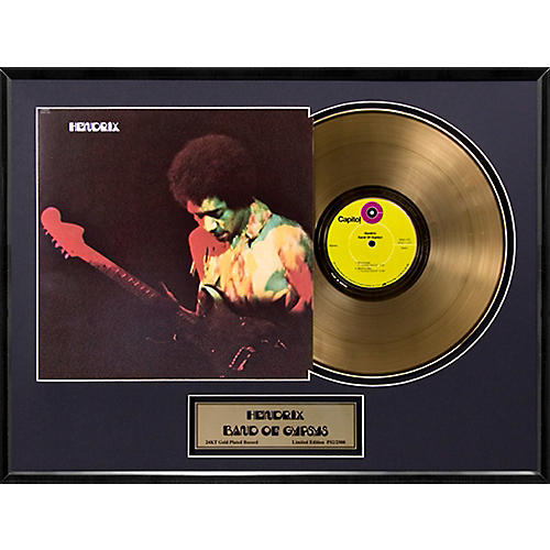 Jimi Hendrix - Band of Gypsys Gold LP Limited Edition of 2500