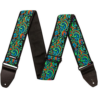 Dunlop Jimi Hendrix Blacklight Love Drops Guitar Strap