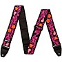 Dunlop Jimi Hendrix Blacklight Monterey Guitar Strap Pink