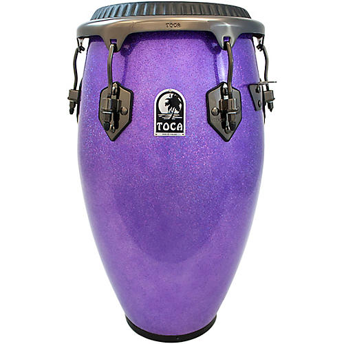 Toca Jimmie Morales Signature Series Congas Condition 1 - Mint 11.75 in. Purple Sparkle