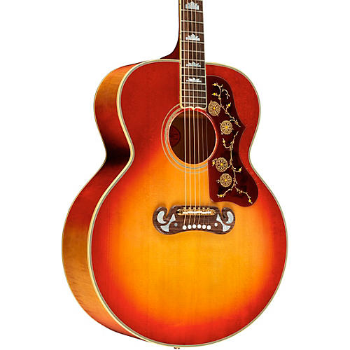 Gibson Jimmy Page Signature 1964 SJ-200 Limited-Edition Acoustic Guitar Cherry Tea