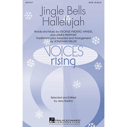 Hal Leonard Jingle Bells Hallelujah SATB arranged by Jonathan Miller