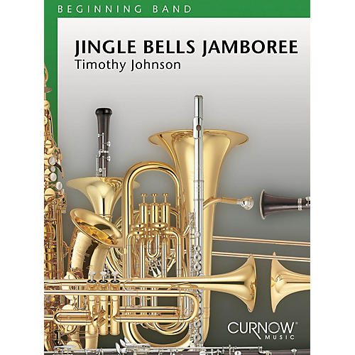 Curnow Music Jingle Bells Jamboree (Grade 1 - Score Only) Concert Band Level 1 Composed by Timothy Johnson