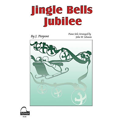 SCHAUM Jingle Bells Jubilee Educational Piano Series Softcover