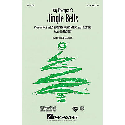 Hal Leonard Jingle Bells (SATB) SATB arranged by Mac Huff