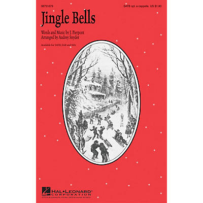 Hal Leonard Jingle Bells SATB arranged by Audrey Snyder