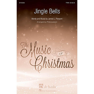 De Haske Music Jingle Bells TTBB arranged by Philip Lawson