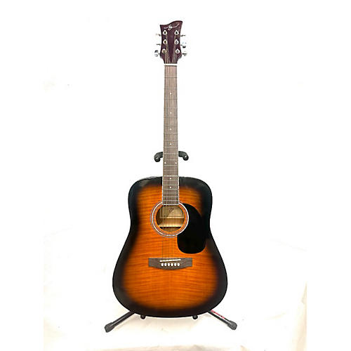 Jay Turser Jj45f Acoustic Guitar 2 Color Sunburst