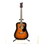 Used Jay Turser Jj45f Acoustic Guitar 2 Color Sunburst