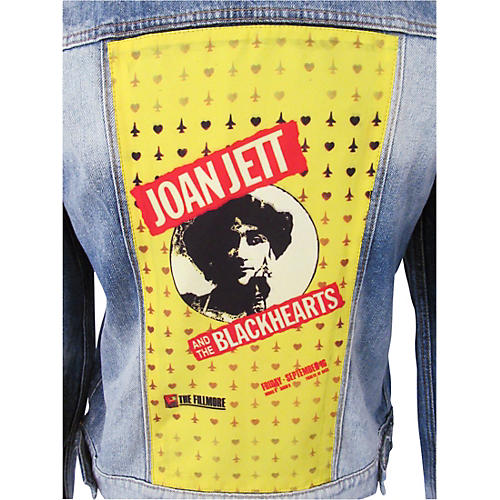 Joan Jett & The Blackhearts - The Fillmore - Spades & Clovers - Girls Denim Jacket