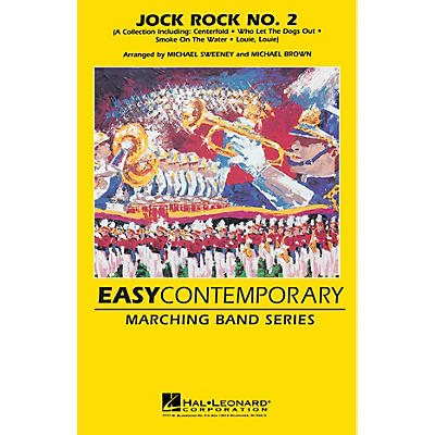 Hal Leonard Jock Rock No. 2 (Collection) Marching Band Level 2-3 Arranged by Michael Sweeney