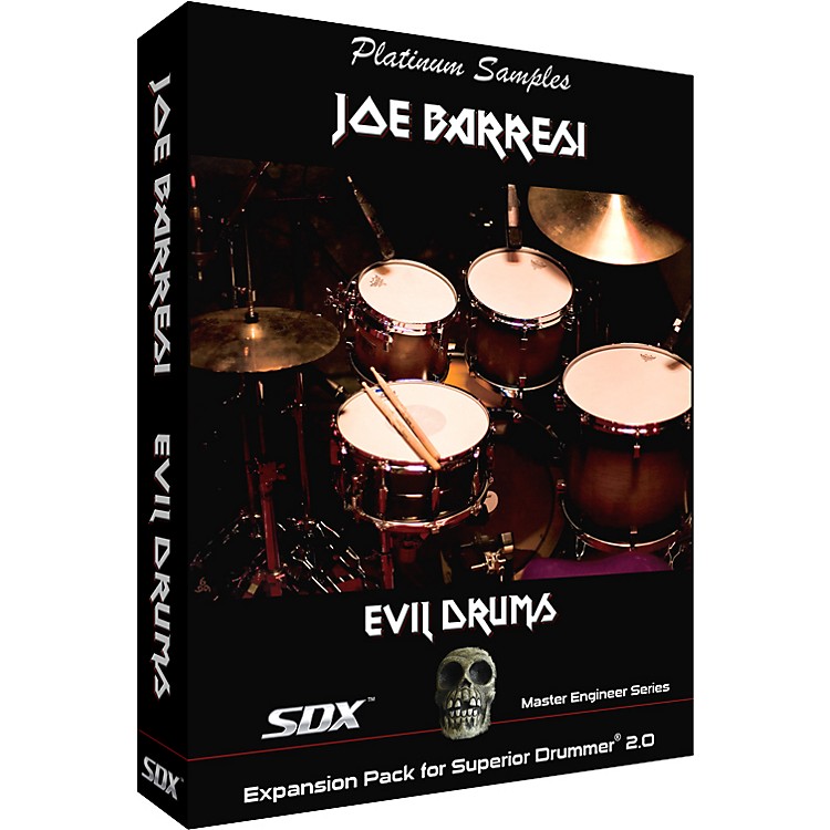 Platinum samples joe barresi evil drums bfd expansion pack dvdr d5 dynamics