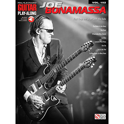 Cherry Lane Joe Bonamassa - Guitar Play-Along Volume 152 Book/Online Audio