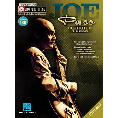 Hal Leonard Joe Pass - Jazz Play-Along Volume 186 Book/CD