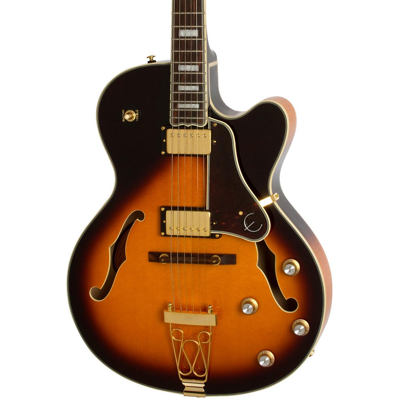 Epiphone Joe Pass Emperor-II PRO Electric Guitar Vintage Sunburst ...