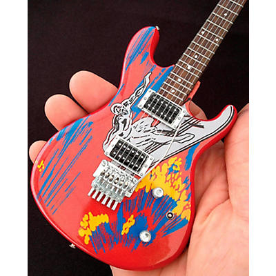 Axe Heaven Joe Satriani Silver Surfer Miniature Guitar Replica Collectible