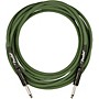 Fender Joe Strummer 13' Straight to Straight Instrument Cable 13 ft. Drab Green