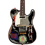 Fender Custom Shop Joe Strummer Telecaster Limited-Edition Electric Guitar Masterbuilt by Paul Waller - Aged Black over 3-Color Sunburst