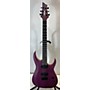 Used Schecter Guitar Research John Browne Tao-6 Solid Body Electric Guitar Trans Purple