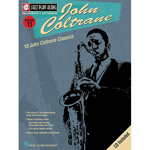 Hal Leonard John Coltrane - Jazz Play Along Volume 13 Book with CD