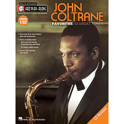 Hal Leonard John Coltrane Favorites - Jazz Play-Along Volume 148 Book/CD