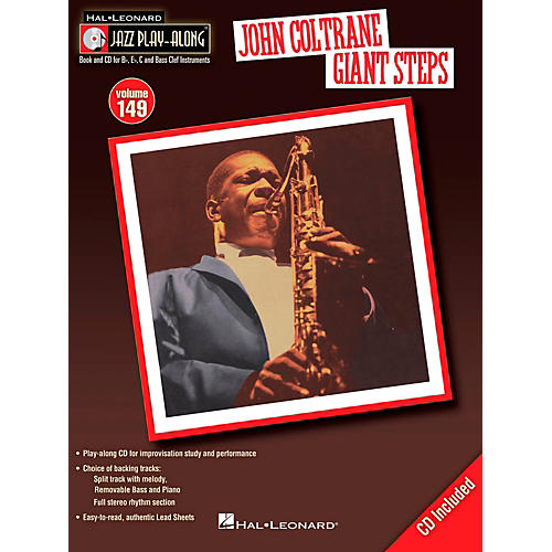 John Coltrane Giant Steps - Jazz Play-Along Volume 149 Book/CD