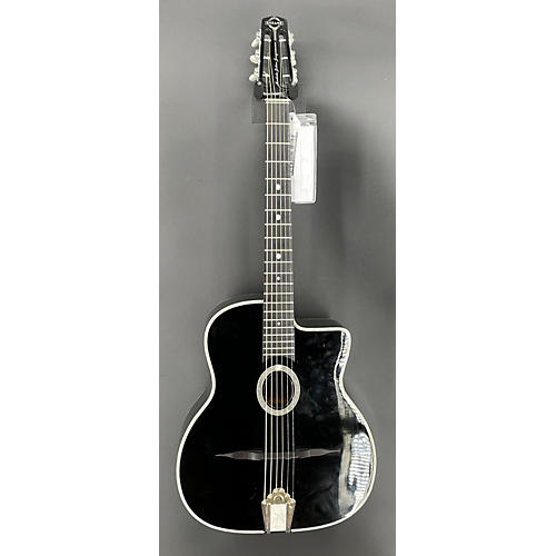 Gitane John Jorgenson Dg-330 Acoustic Electric Guitar Black