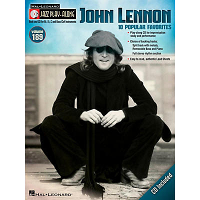 Hal Leonard John Lennon - Jazz Play-Along Volume 189 (Book/CD)