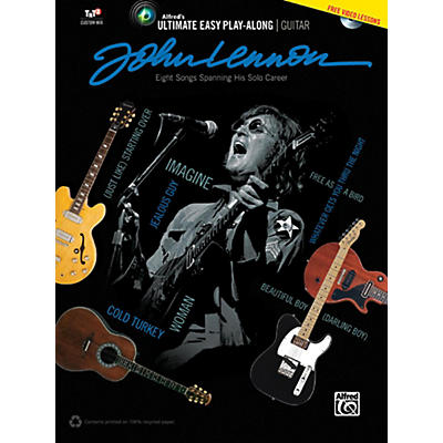 Alfred John Lennon - Ultimate Easy Guitar Play-Along Book & DVD