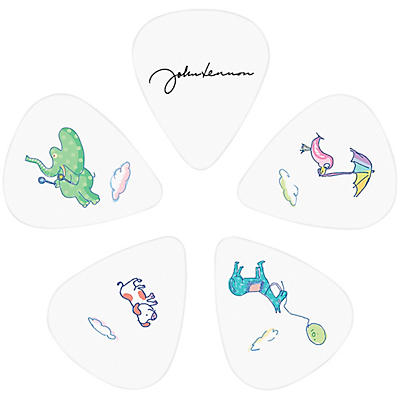 D'Addario John Lennon Art Series Imagine Animals Guitar Picks