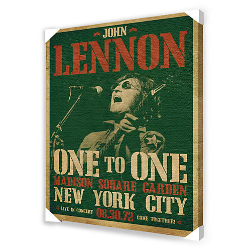 John Lennon Concert Framed Artwork